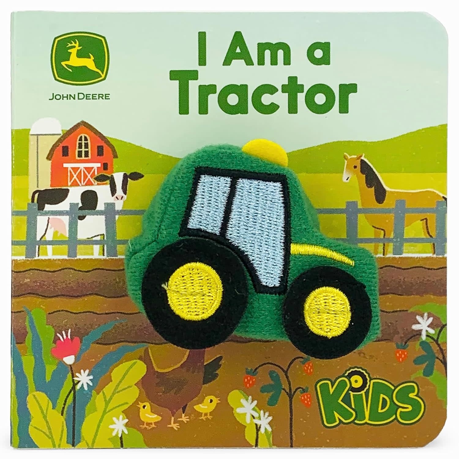 Finger Puppet Board Book I Am a Tractor