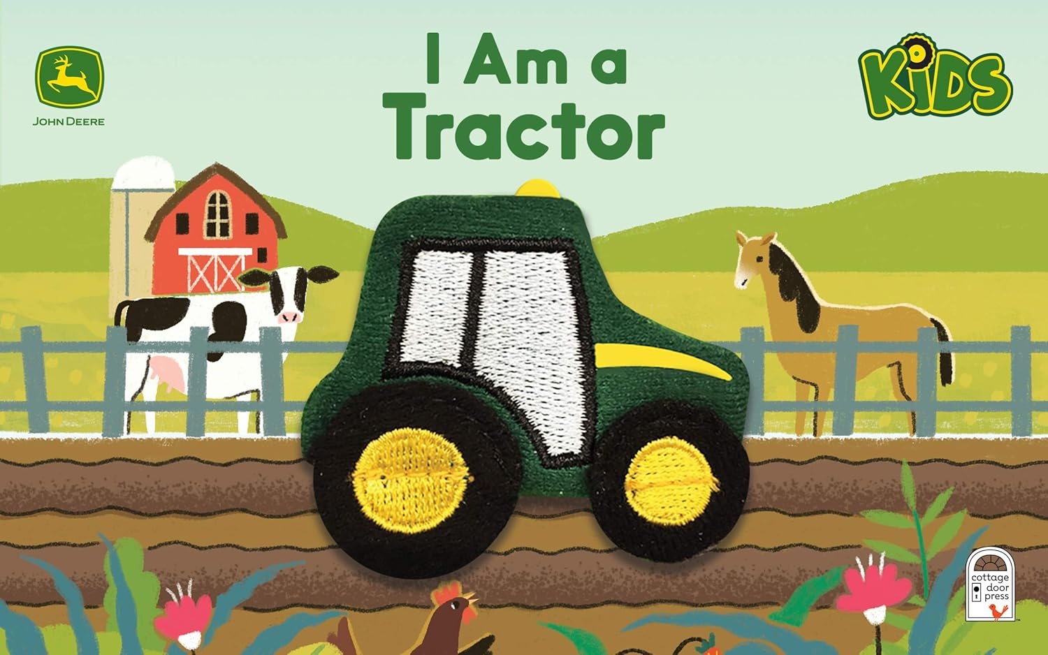 Finger Puppet Board Book I Am a Tractor