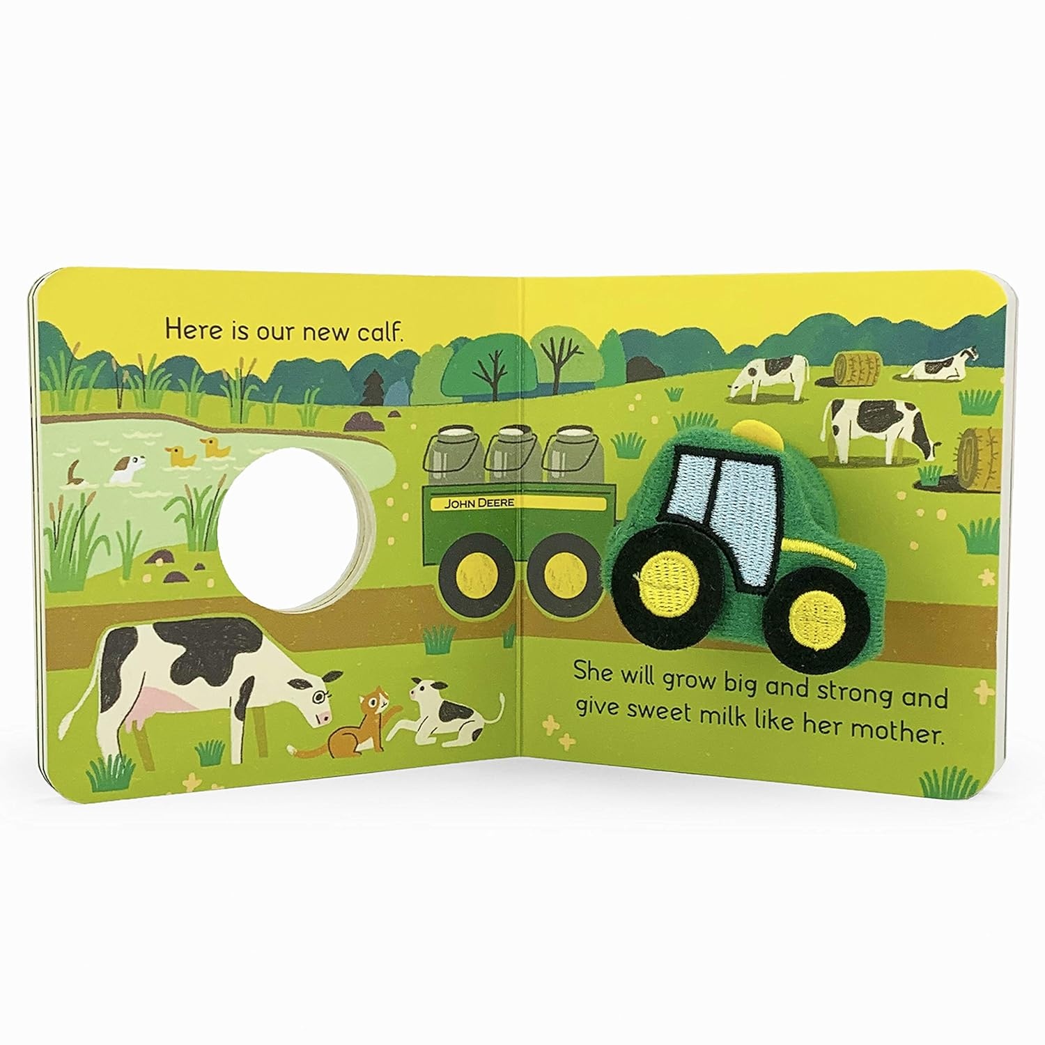 Finger Puppet Board Book I Am a Tractor