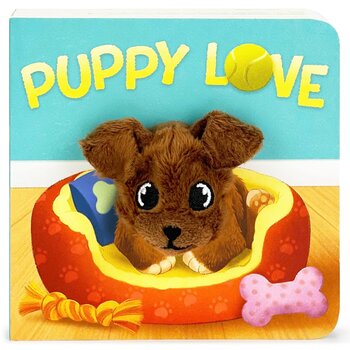 Cottage Books Finger Puppet Board Book Puppy Love