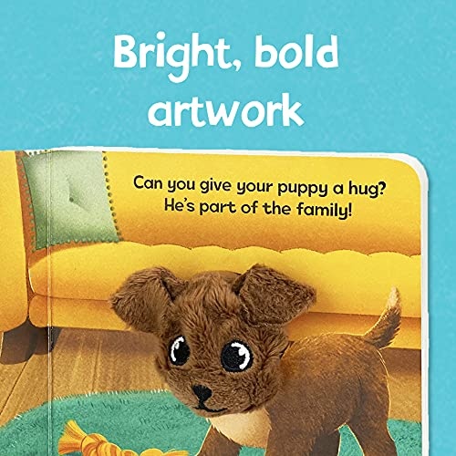 Finger Puppet Board Book Puppy Love