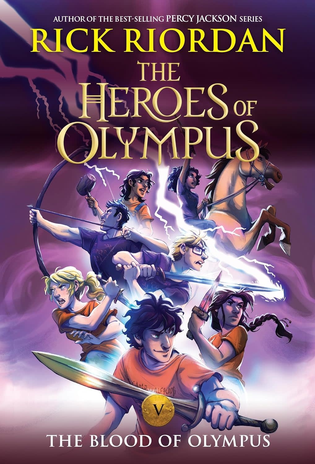 Heroes of Olympus Book 5 The Blood of Olympus