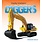 Firefly Books Mighty Machines Diggers Book