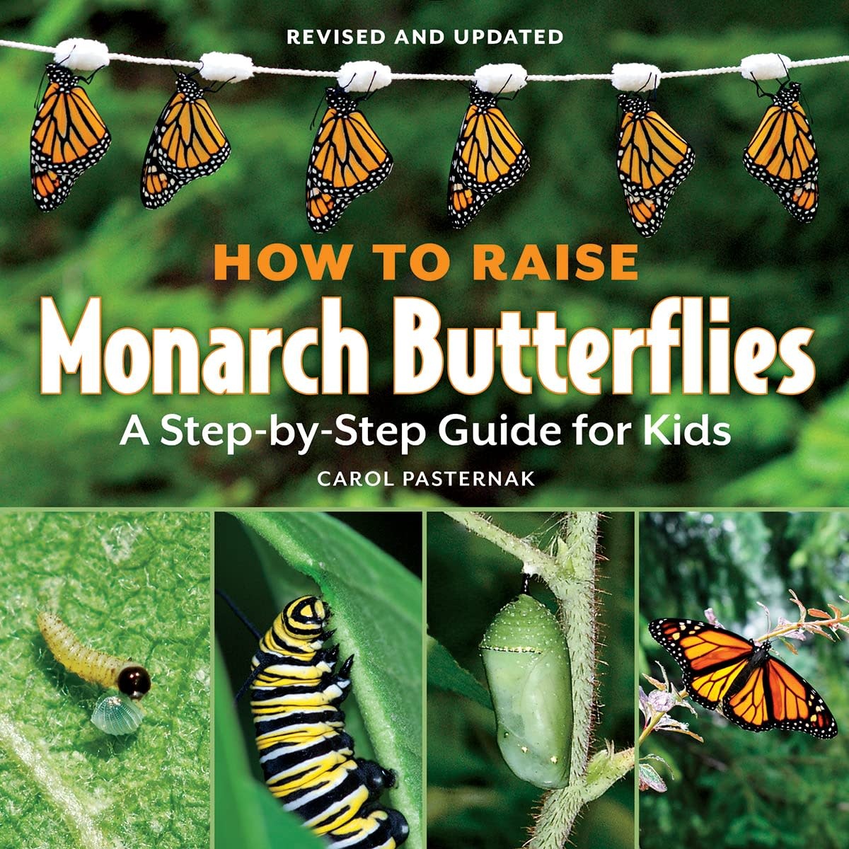 Firefly Books How to Raise Monarch Butterflies Book: A Step-by-Step Guide for Kids