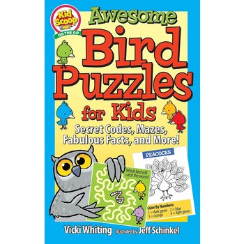 Kid Scoop Awesome Bird Puzzles for Kids Book