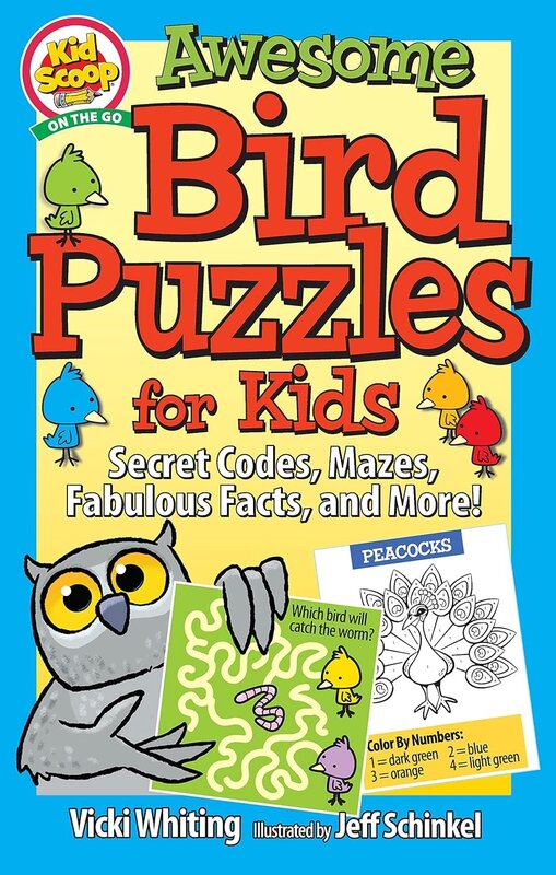 Kid Scoop Awesome Bird Puzzles for Kids Book
