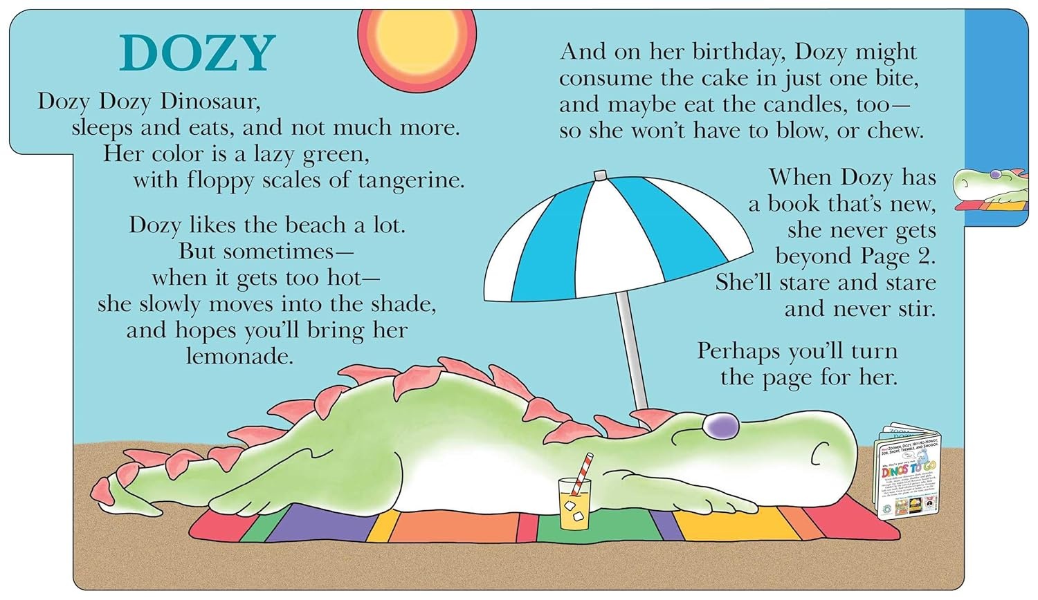 Sandra Boynton Board Book: Dinos to Go