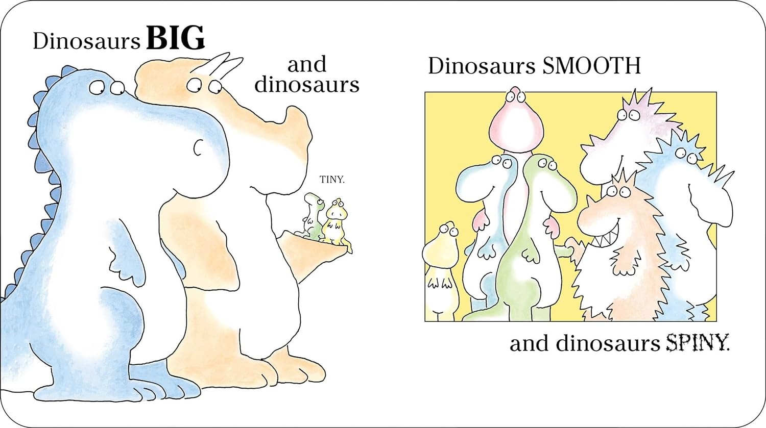 Sandra Boynton Board Book: Oh My Oh My Dinosaurs