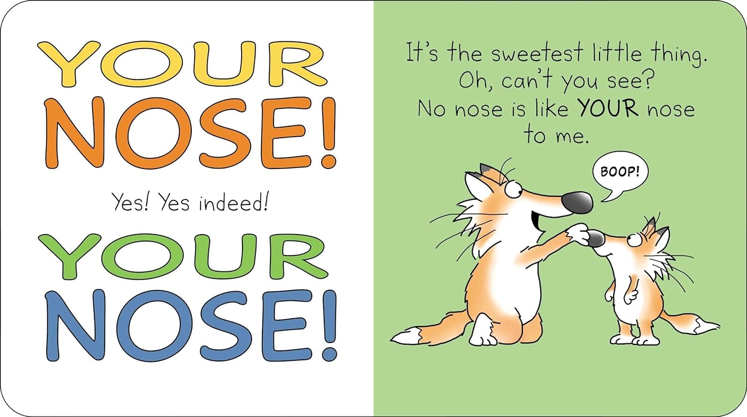 Sandra Boynton Board Book: Your Nose!