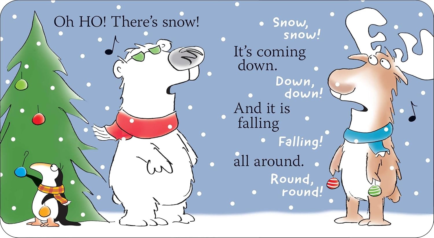 Sandra Boynton Board Book: Snow, Snow, Snow! A Chrimstmas Song