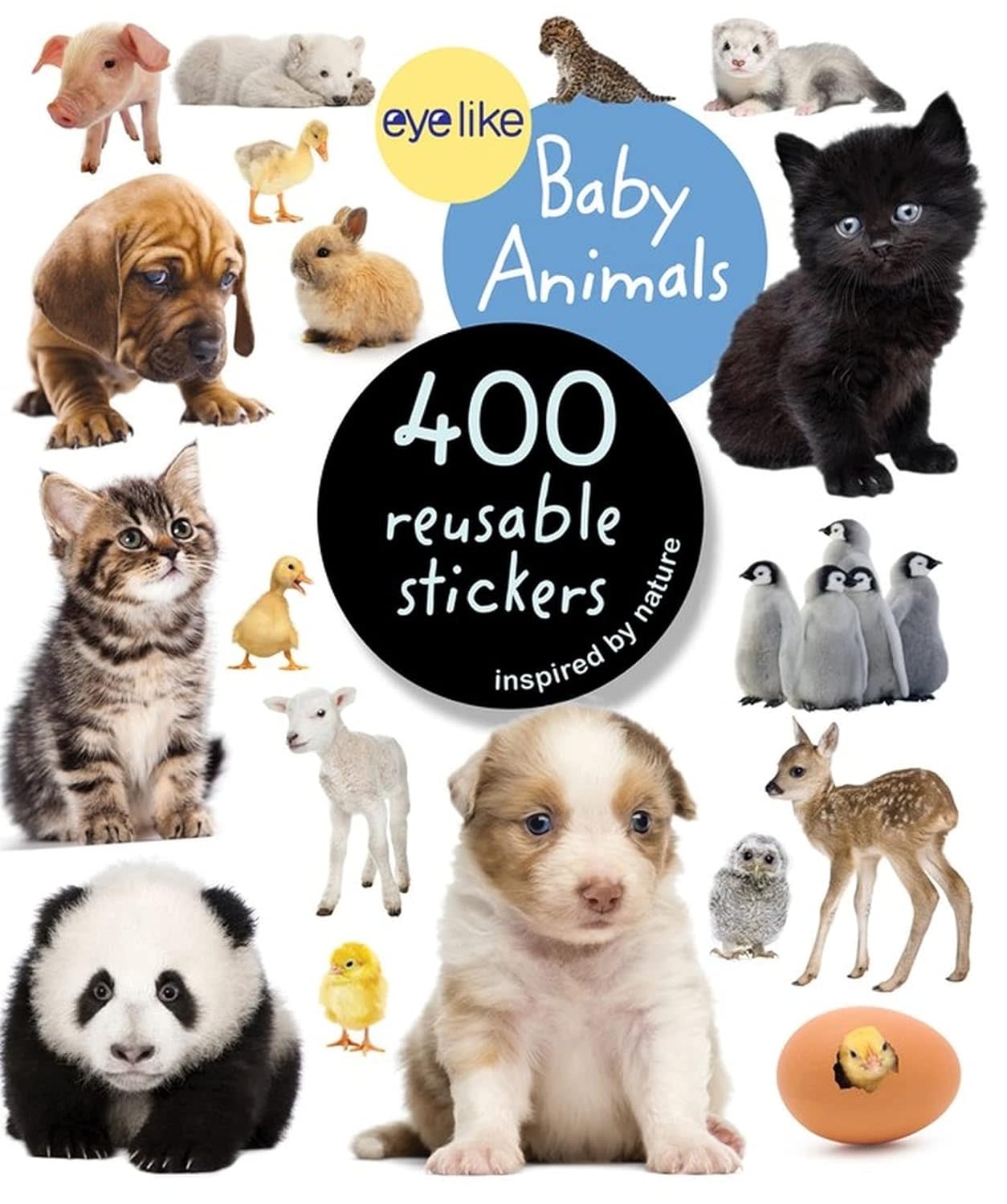EyeLike Sticker Book Baby Animals