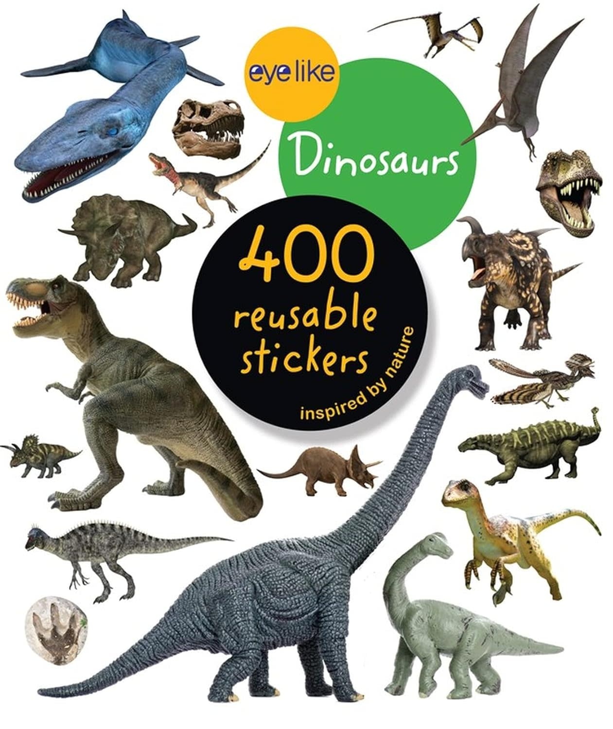 EyeLike Sticker Book Dinosaur