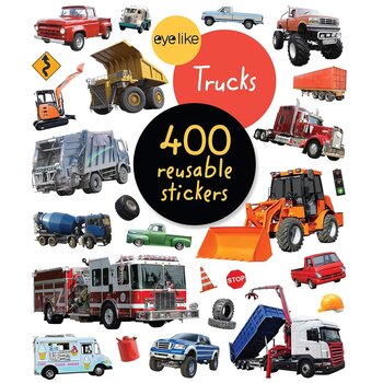 EyeLike Sticker Book Trucks