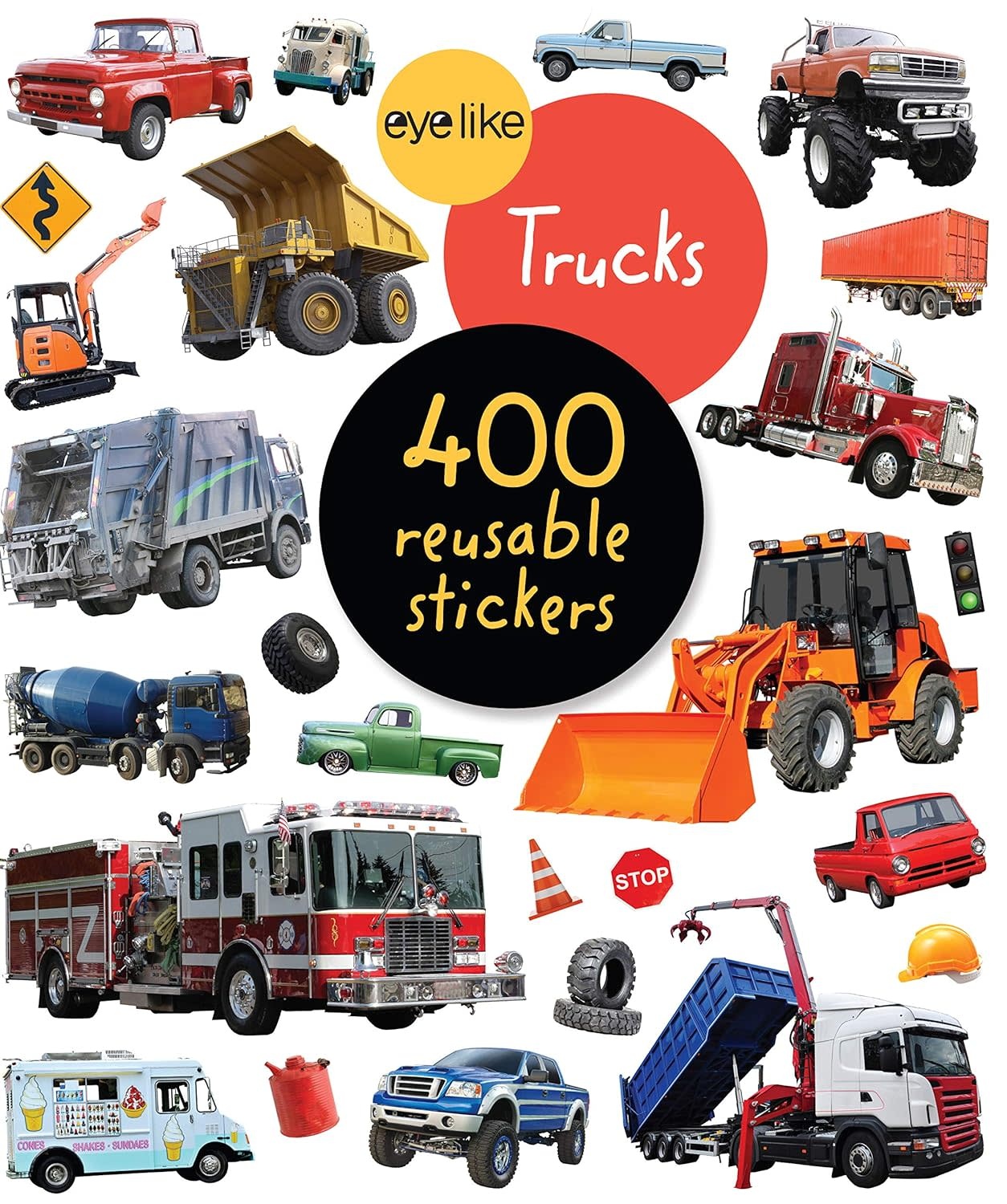 EyeLike Sticker Book Trucks