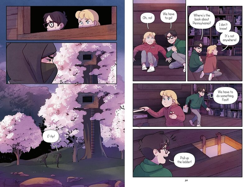 Magic Tree House The Graphic Novel: Night of the Ninjas