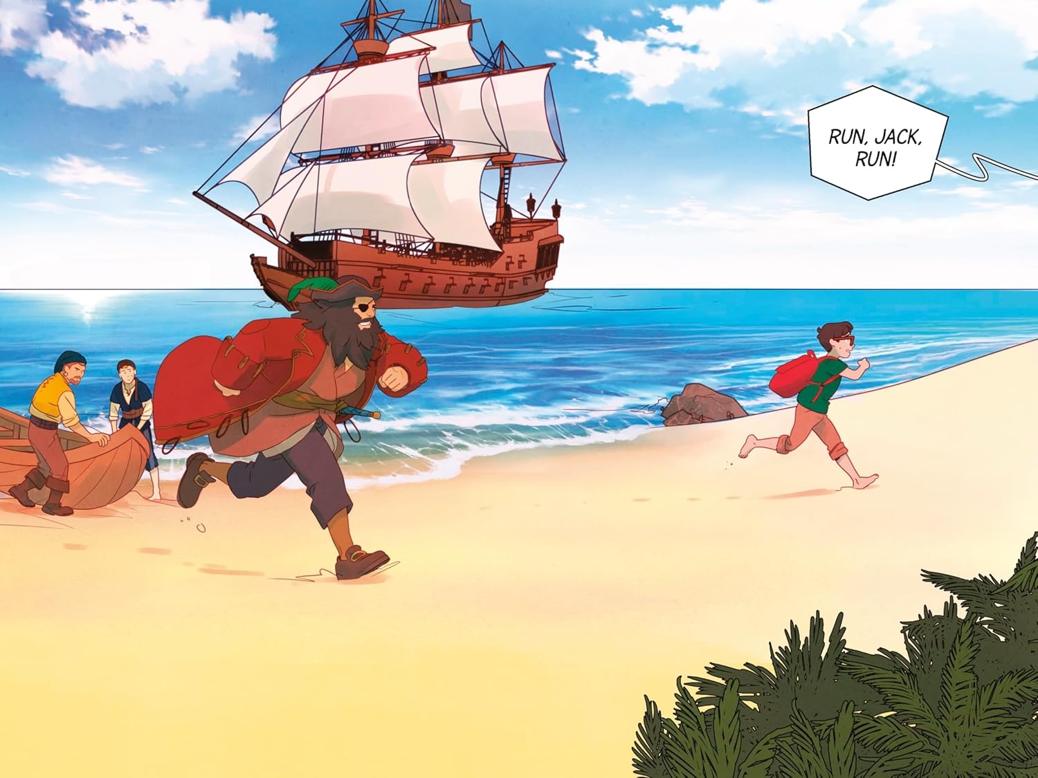 Magic Tree House The Graphic Novel: Pirates Past Noon