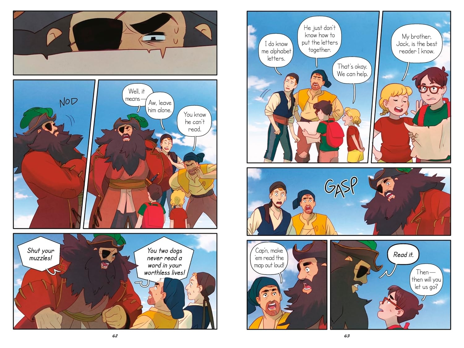 Magic Tree House The Graphic Novel: Pirates Past Noon