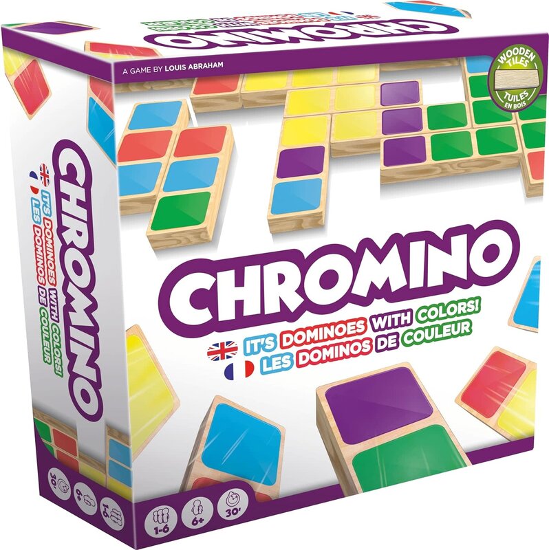 Chromino Wood Version Game