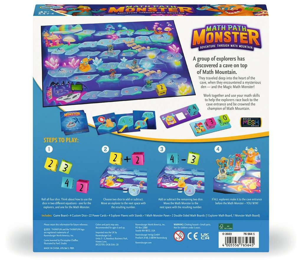 Thinkfun Thinkfun Game Math Path Monster