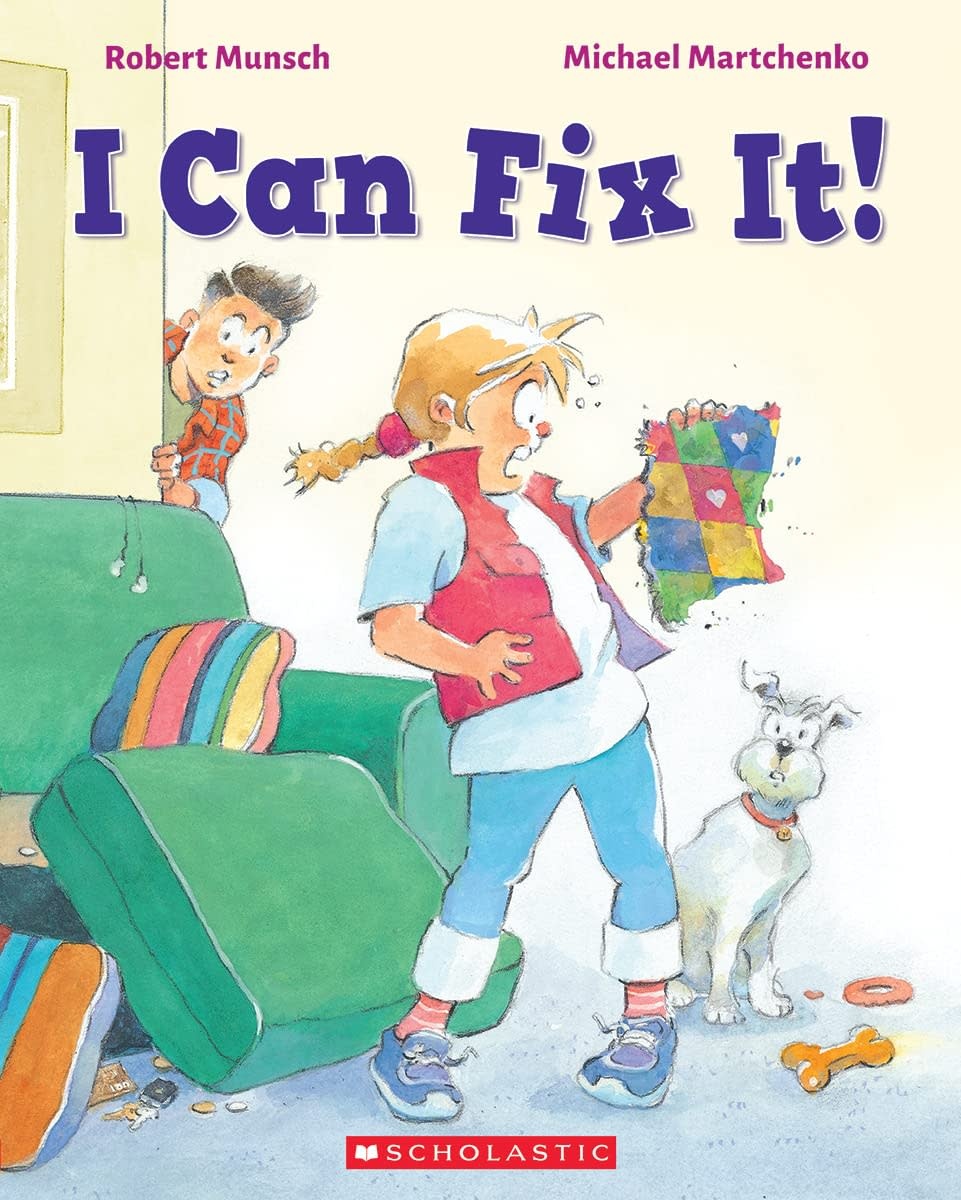Robert Munsch: I Can Fix It! Book