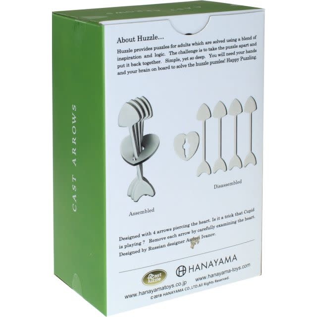 Cast Metal Puzzle Level 7 Arrows