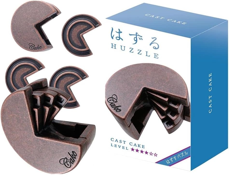 Cast Metal Puzzle Level 8: Cake