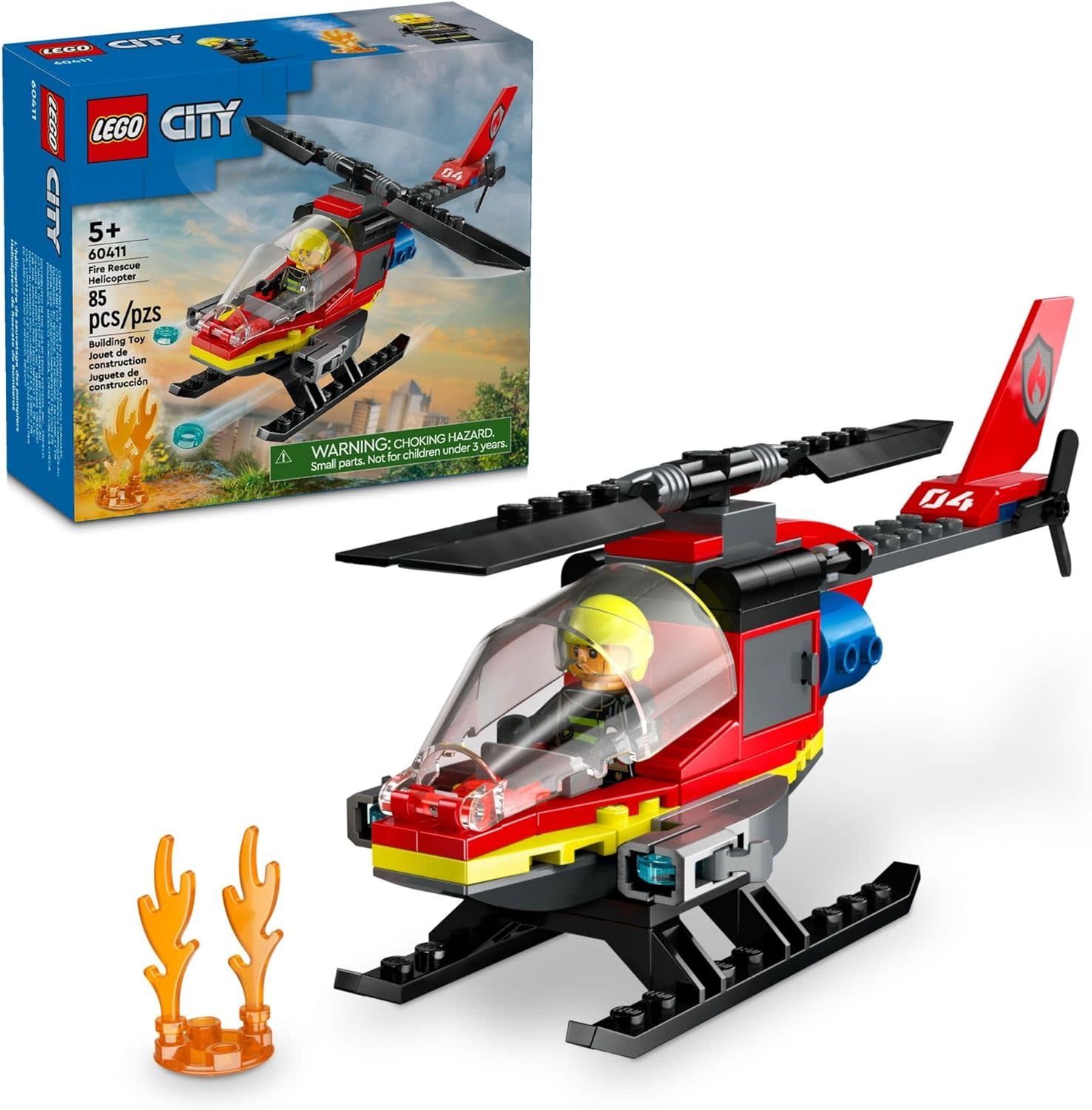 Lego Lego City Fire Rescue Helicopter