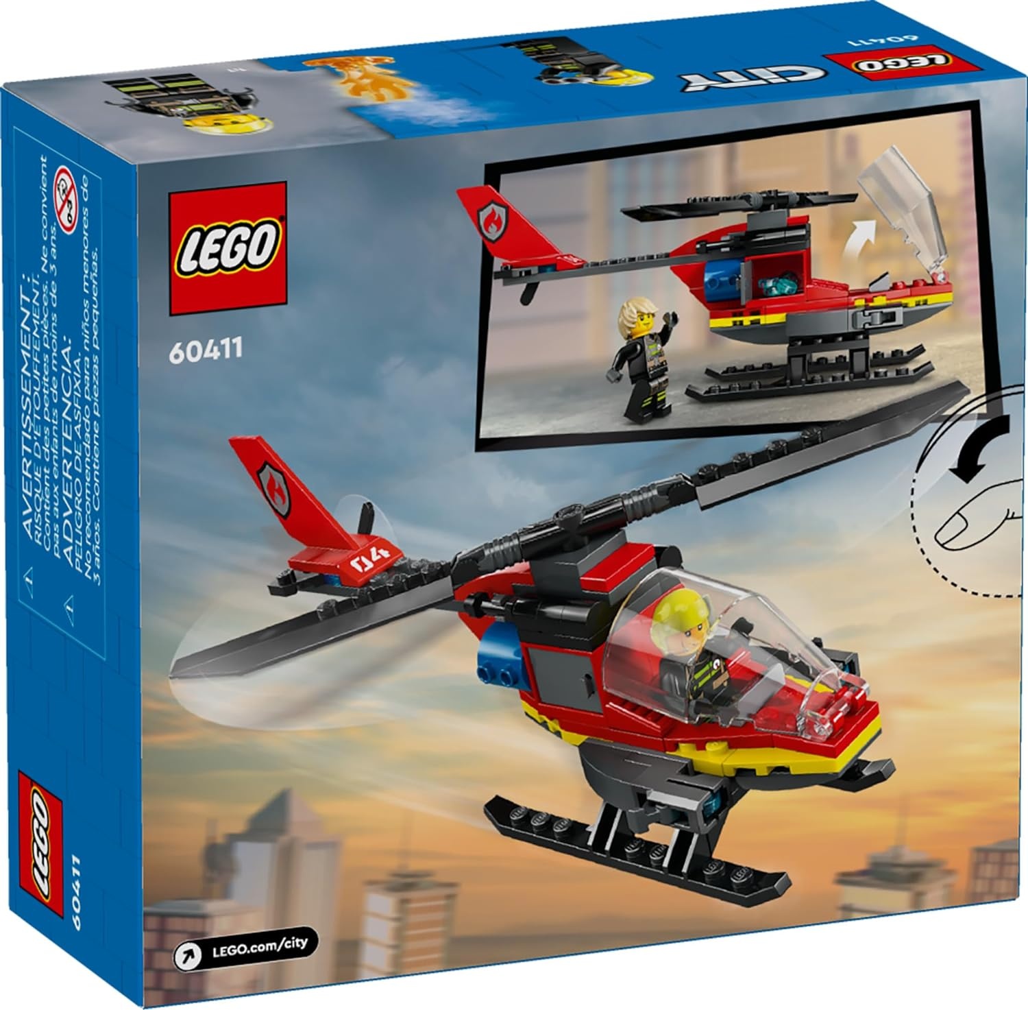 Lego Lego City Fire Rescue Helicopter