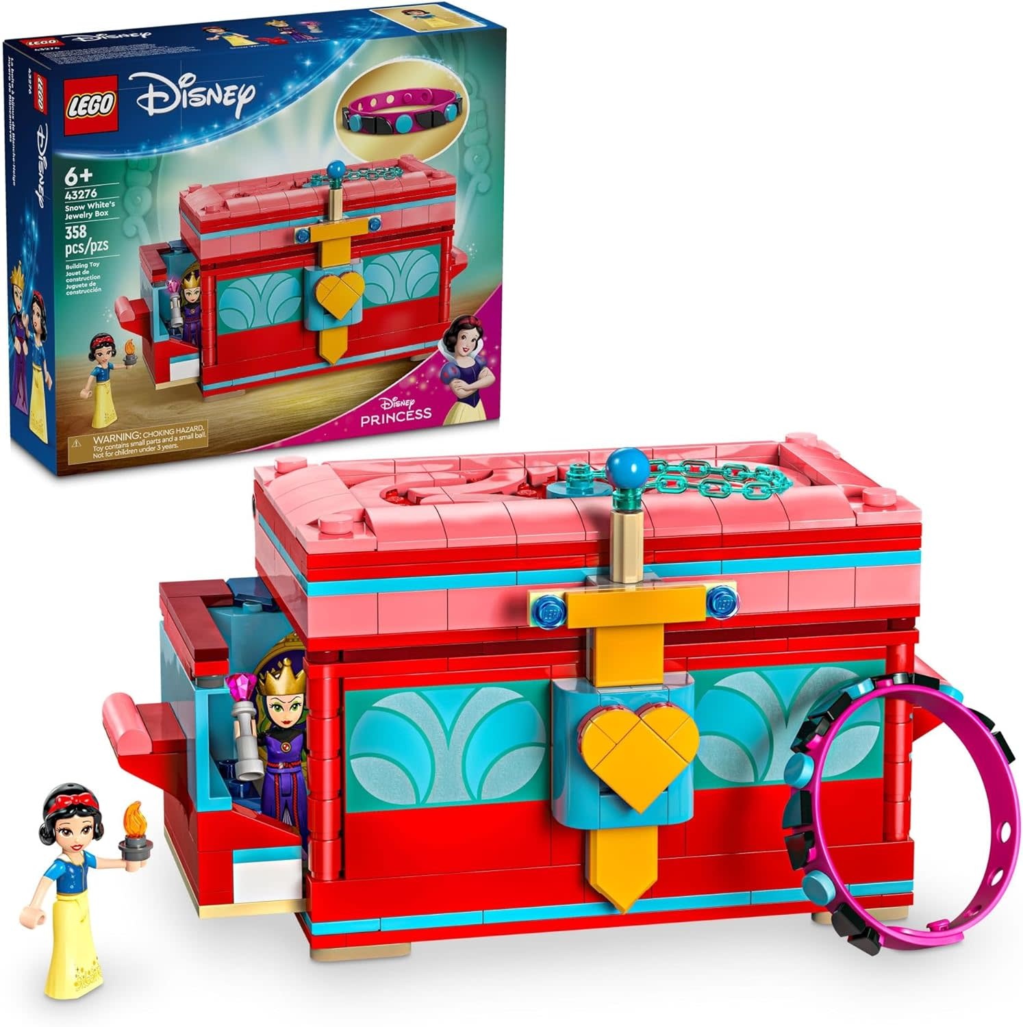 Lego Disney Snow White s Jewelry Box Minds Alive Toys Crafts Books