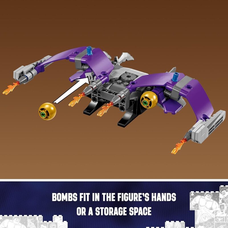Lego Lego Marvel Spiderman Green Goblin Figure