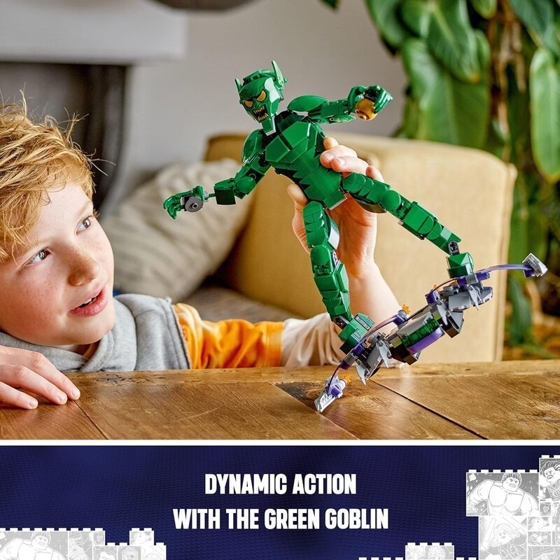 Lego Lego Marvel Spiderman Green Goblin Figure