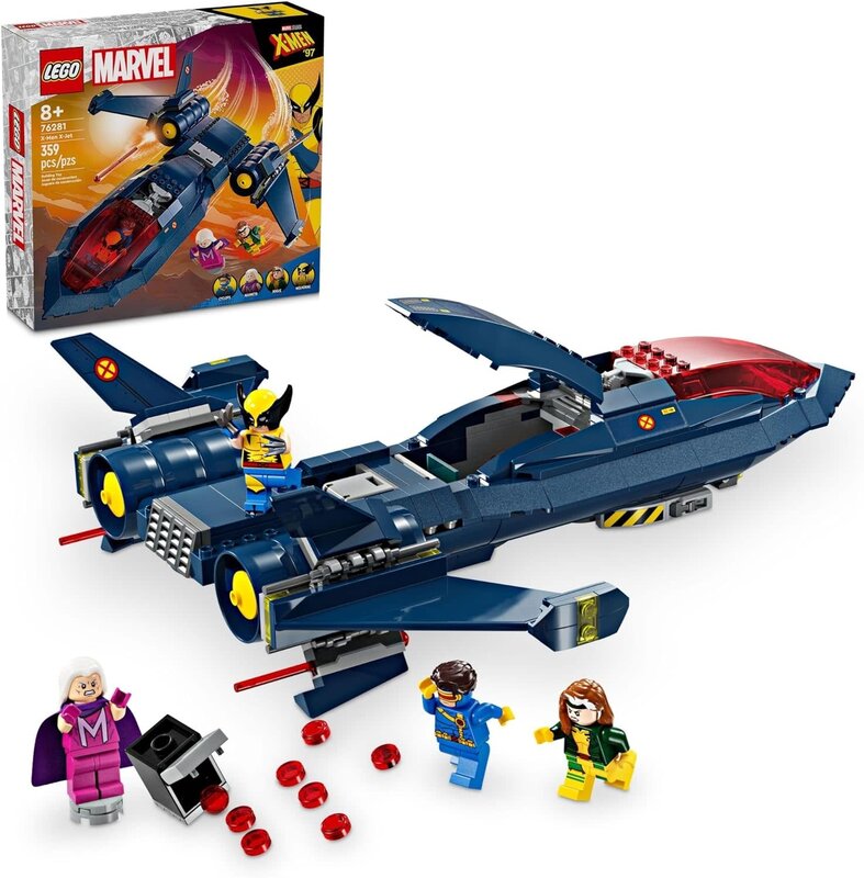 Lego Marvel X Men X Jet Minds Alive Toys Crafts Books