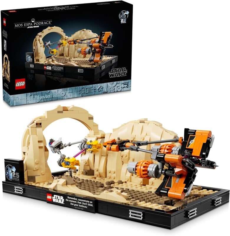 Lego Lego Star Wars Mos Espa Podrace Diorama