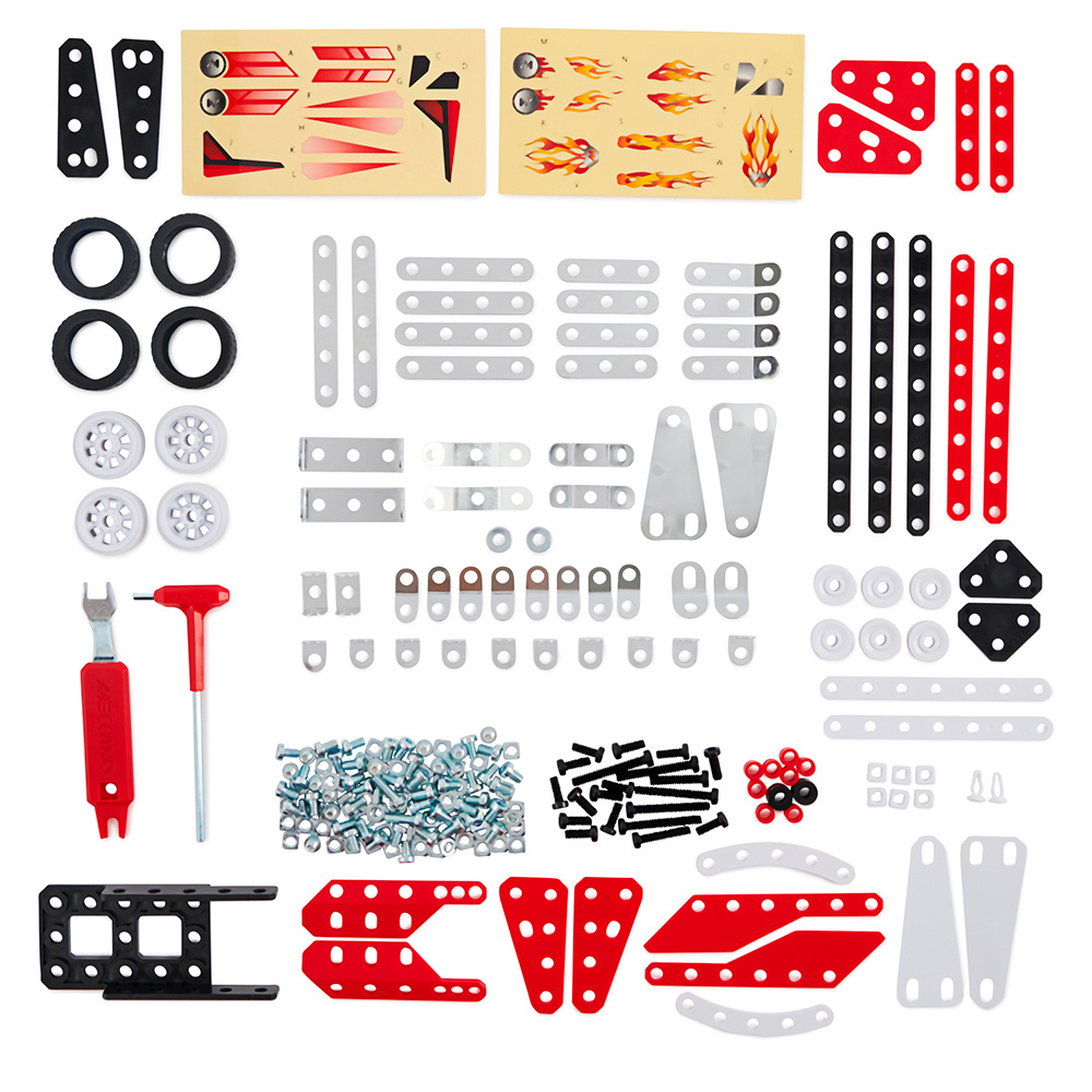 Meccano Meccano 10 Model Racing Vehicle Set