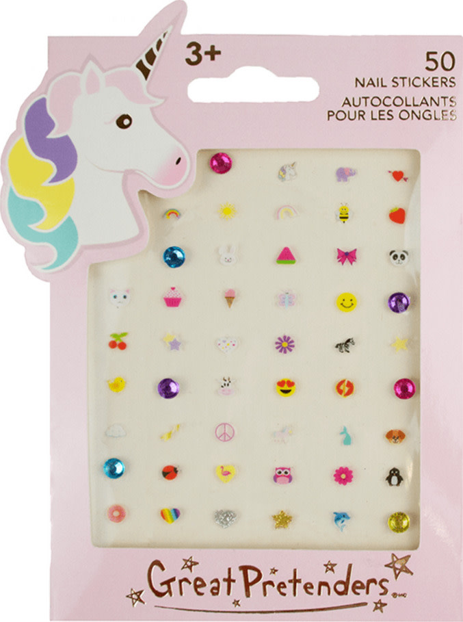 Great Pretenders Nail Stickers Unicorns 50pc