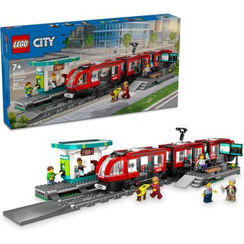 Lego Lego City Downtown Streetcar and Station