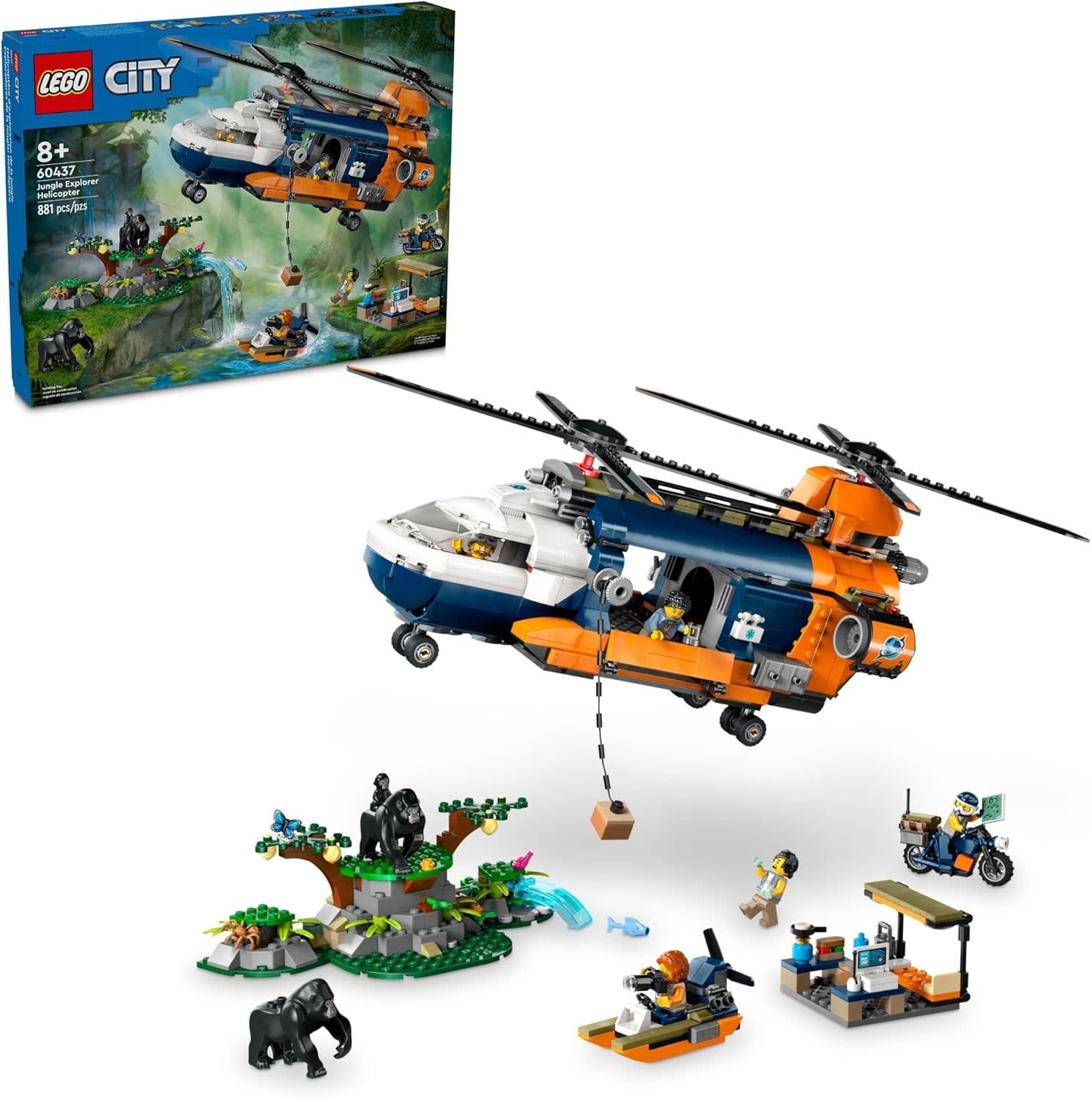 Lego city jungle police sale