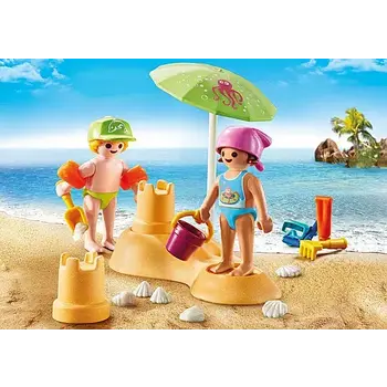 Playmobil Playmobil Special Plus Kids with Sand Castle