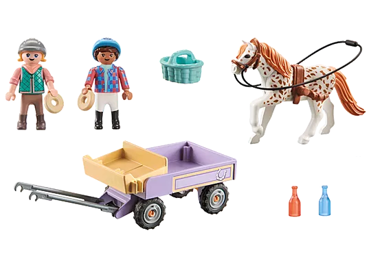 Playmobil Playmobil Horses of Waterfall: Pony Carriage