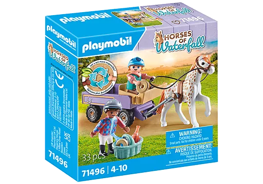 Playmobil Playmobil Horses of Waterfall: Pony Carriage
