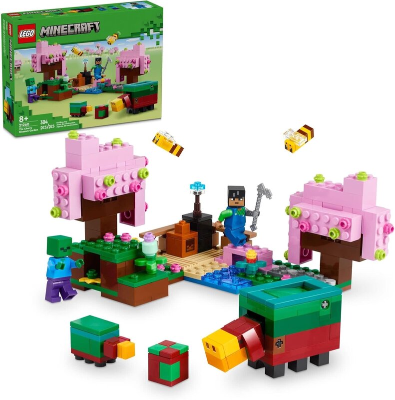 Lego Minecraft The Cherry Blossom Garden Minds Alive Toys Crafts Books