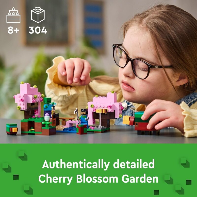 Lego Lego Minecraft The Cherry Blossom Garden