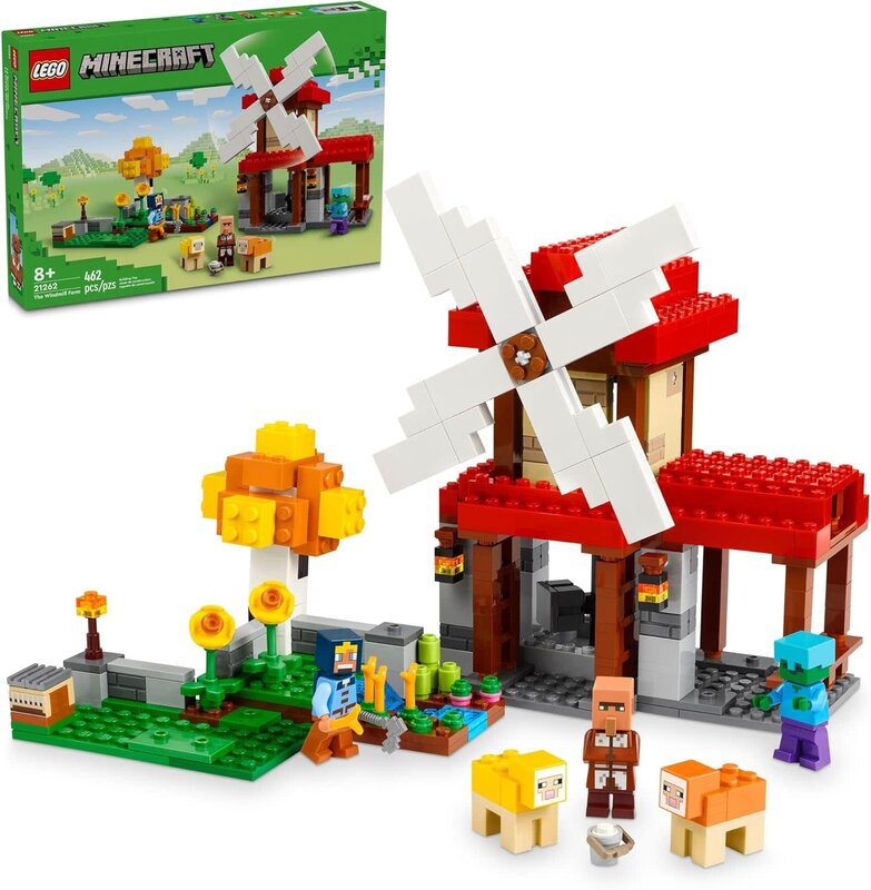 Lego Lego Minecraft The Windmill Farm