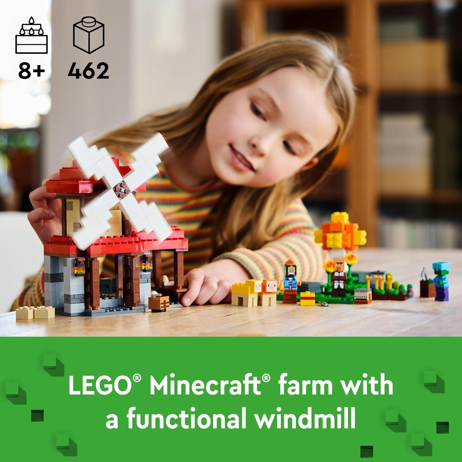Lego Lego Minecraft The Windmill Farm