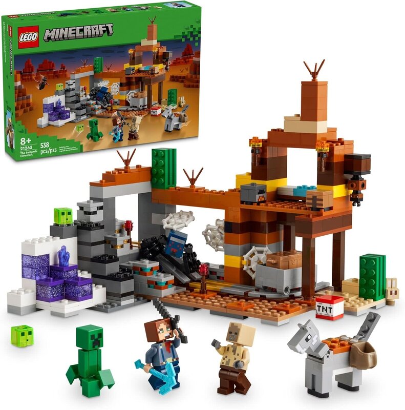 Lego minecraft series sale
