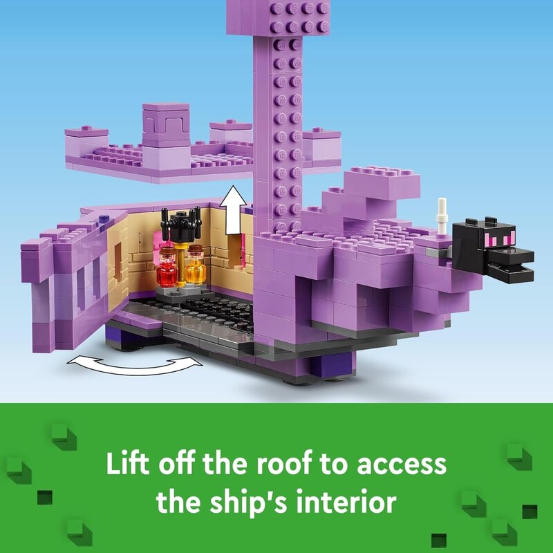 LEGO Minecraft 21264 The Ender Dragon and End Ship