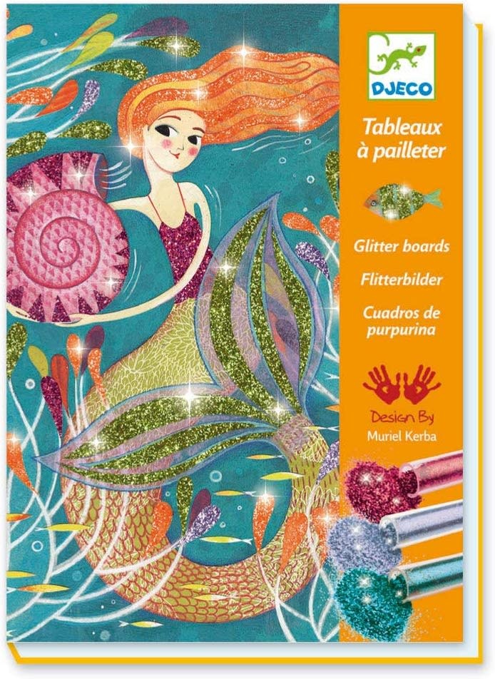 DJeco Djeco Glitter Boards Mermaids