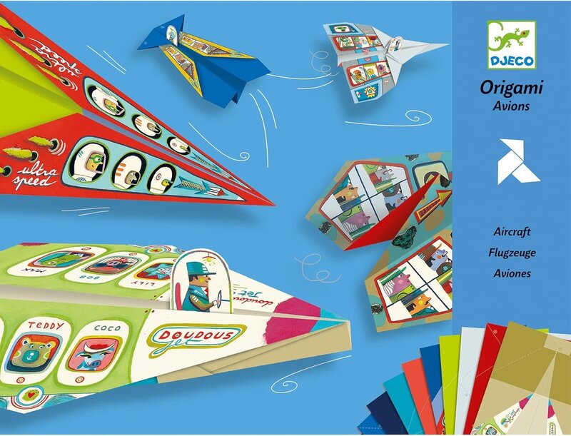 Djeco Origami Paper Airplanes
