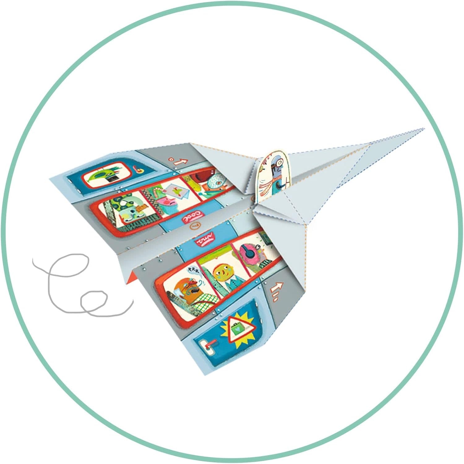 Djeco Origami Level 3 Paper Airplanes