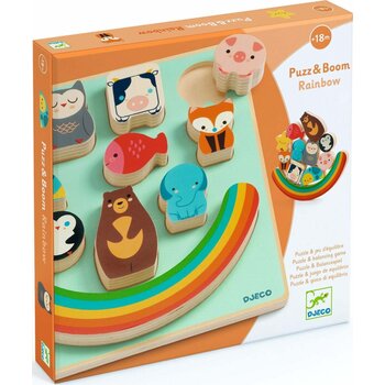 Djeco Puzzle & Boom Rainbow